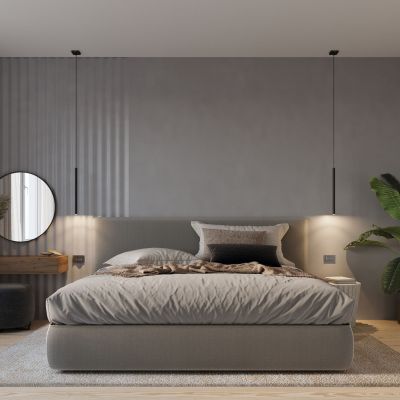 Lampa wisząca 1x40 W czarny SL0469 Sollux Lighting Pastelo