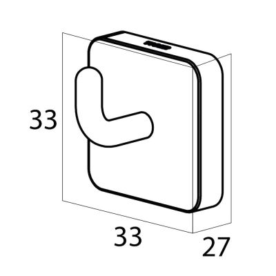 Tiger Onu 1319530946 wieszak na ręcznik