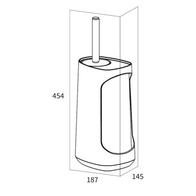 Tiger Tess 1329520746 szczotka toaletowa