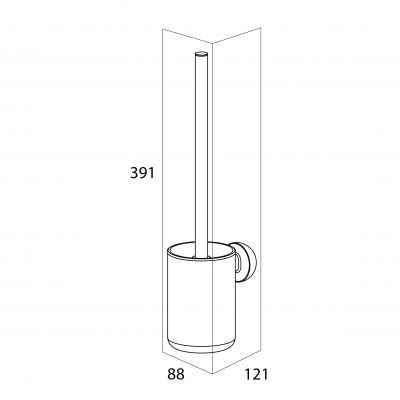 Tiger Cooper 800229 szczotka toaletowa