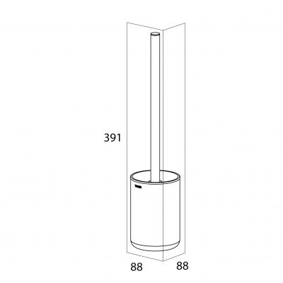 Tiger Cooper 800230 szczotka toaletowa