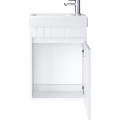 Umywalka z szafką 40.5 cm białą 001SU4001TR41355 Uptrend Miseno
