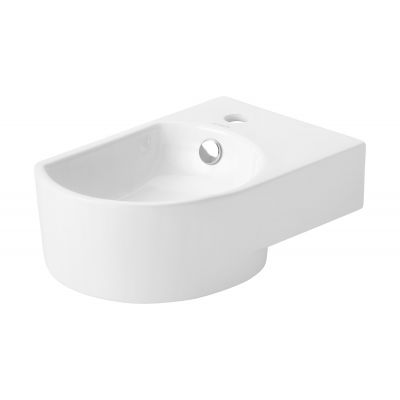 Umywalka 40.5x27 cm narożna biała STR4295 Uptrend Devo