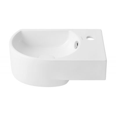 Umywalka 40.5x27 cm narożna biała STR4295 Uptrend Devo