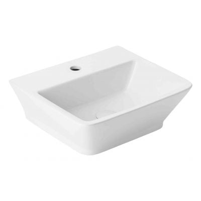 Umywalka 46x41 cm prostokątna ścienna biała TR41010 Uptrend Apollo