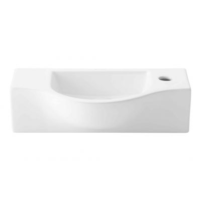 Umywalka 45x25 cm półokrągła ścienna biała TR4523B Uptrend Ana