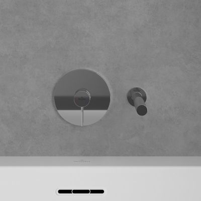 Bateria prysznicowa podtynkowa chrom TVS10635211361 Villeroy & Boch Loop & Friends