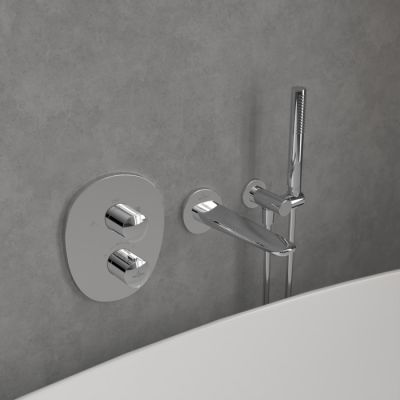 Villeroy & Boch Antao TVS11100200061 bateria wannowo-prysznicowa podtynkowa chrom