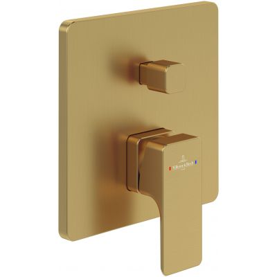 Villeroy & Boch Subway 3.0 TVS11200300076 bateria wannowo-prysznicowa podtynkowa podtynkowa złoty