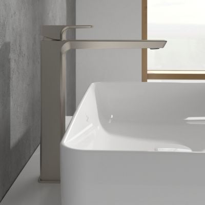 Villeroy & Boch Subway 3.0 TVW11200400064 bateria umywalkowa stojąca nikiel