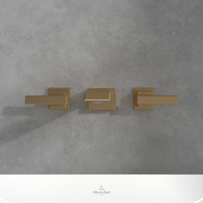 Villeroy & Boch Mettlach TVW12600400076 bateria umywalkowa podtynkowa złota