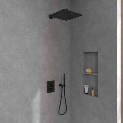 Villeroy & Boch Universal Showers TVC000006000K5 deszczownica 35x35 kwadratowa czarny