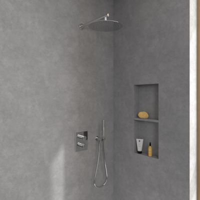 Villeroy & Boch Universal Showers TVC00040130061 deszczownica 30x30 okrągła chrom