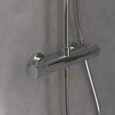 Villeroy & Boch Universal Showers TVS10900200061 zestaw prysznicowy ścienny chrom