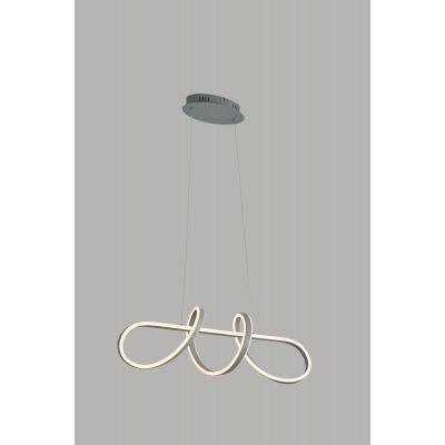 Lampa wisząca 1x56 W szary/popielaty 62030106 Aviano Trevance