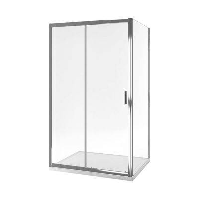 Ścianka prysznicowa 90 cm chrom połysk/szkło przezroczyste KAAC1806900LP Actima Seria 201