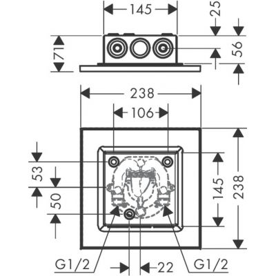 Axor ShowerSolutions 35309000 deszczownica