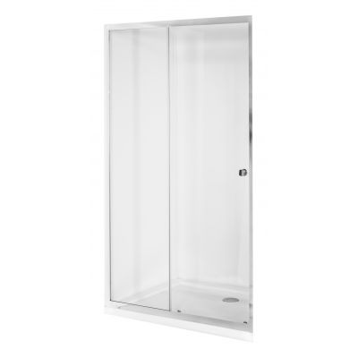Drzwi prysznicowe 140 cm rozsuwane do wnęki DDS140 Besco Duo Slide