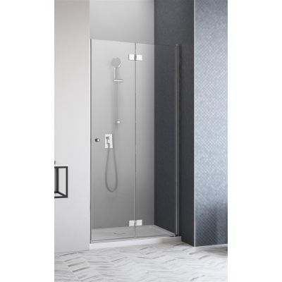 Drzwi prysznicowe 90 cm składane do wnęki 3850760101R Radaway Essenza New