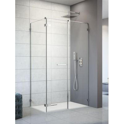 Drzwi prysznicowe 62.8 cm uchylne chrom połysk/szkło przezroczyste 3865220301R Radaway Arta KDS II