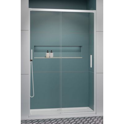 Drzwi prysznicowe 130 cm rozsuwane 3870170401L Radaway Idea White DWJ