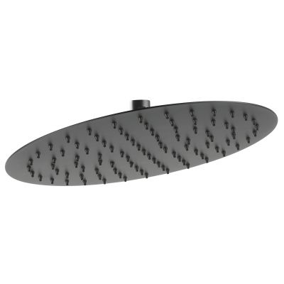 Ferro Slim DSN07BL deszczownica 30x30 cm okrągła czarny