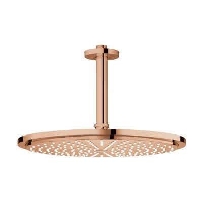 Deszczownica z ramieniem 31x31 cm okrągła warm sunset 26067DA0 Grohe Rainshower