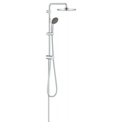 Zestaw prysznicowy ścienny z deszczownicą starlight chrome 26817000 Grohe Vitalio Start Shower System