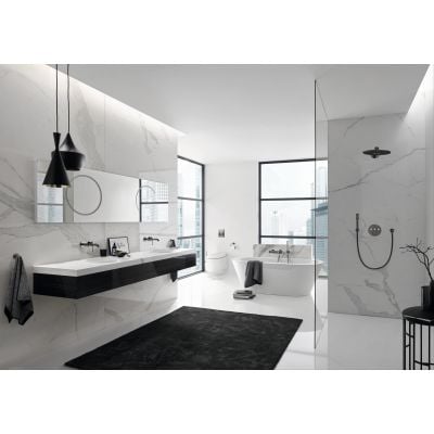 Uchwyt na papier toaletowy brushed hard graphite 40689AL1 Grohe Essentials