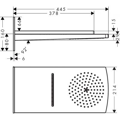 Hansgrohe Raindance 28433000 deszczownica