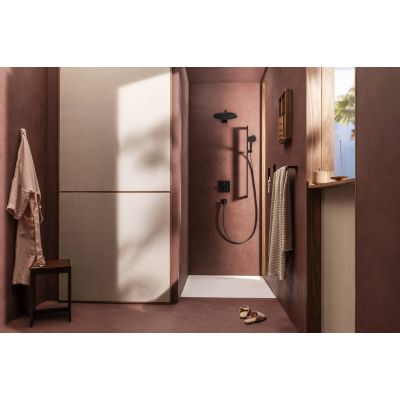 Deszczownica 30x30 cm okrągła czarna 24520670 Hansgrohe Raindance Alive S