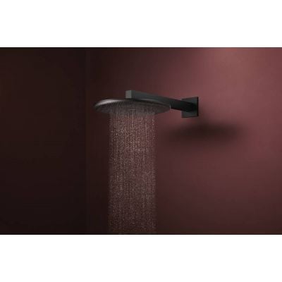 Deszczownica 30x30 cm okrągła czarna 24521670 Hansgrohe Raindance Alive S