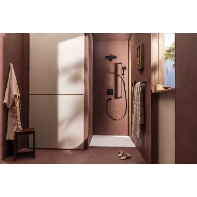 Deszczownica 30x30 cm okrągła czarna 24521670 Hansgrohe Raindance Alive S