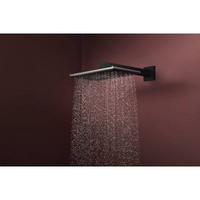 Deszczownica 34.3x21.4 cm prostokątna czarna 24530670 Hansgrohe Raindance Alive Q