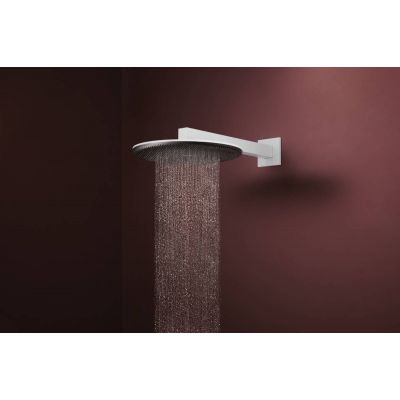 Deszczownica z ramieniem 30x30 cm okrągła biała 24540700 Hansgrohe Raindance Alive S