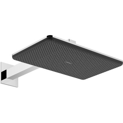 Deszczownica z ramieniem 34.3x21.4 cm prostokątna chrom 24550000 Hansgrohe Raindance Alive Q