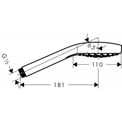 Hansgrohe Croma 26814700 słuchawka prysznicowa