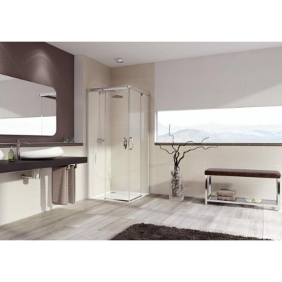 Kabina prysznicowa kwadratowa 90x90 cm 401302087316 Huppe Aura Elegance 4-kąt