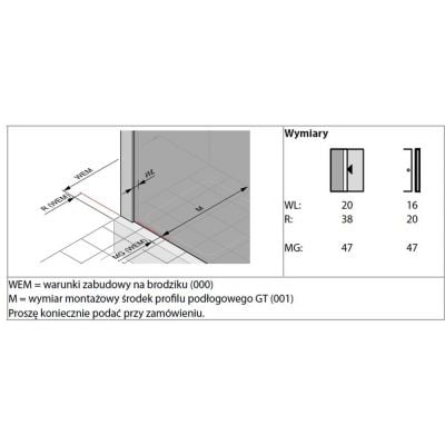 Drzwi prysznicowe rozsuwane XT0101069322 Huppe Xtensa Pure