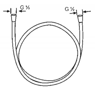 Kludi Logoflex 610570500 wąż prysznicowy 200 cm