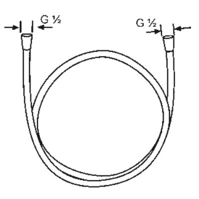 Kludi Suparaflex 610729100 wąż prysznicowy 160 cm