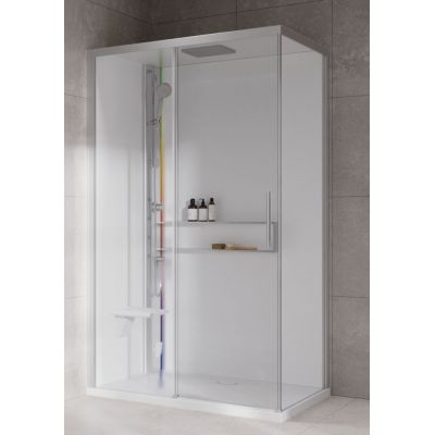 Kabina z hydromasażem G222P120SM51BB Novellini Glax
