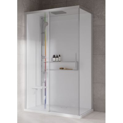 Kabina z hydromasażem G222P129SM51BB Novellini Glax
