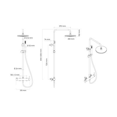 Zestaw Oltens 36504400, 39106400