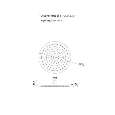 Zestaw Oltens 34111300, 37000300, 37102300, 37200300, 39304300, 39400300