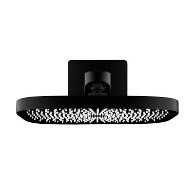 Deszczownica 26x26 cm kwadratowa czarny mat 37008300 Oltens Vann