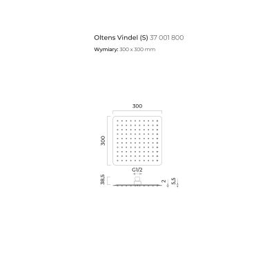Zestaw Oltens 37001800, 39401800