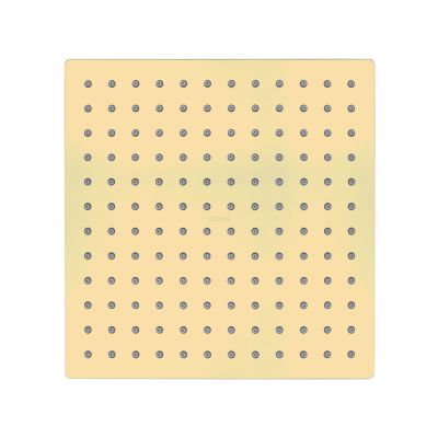 Deszczownica 22x22 cm kwadratowa złoty połysk 37005800 Oltens Atran