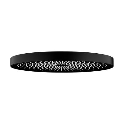 Deszczownica 26x26 cm okrągła czarny mat 37007300 Oltens Vann