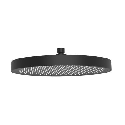Deszczownica 32x32 cm okrągła czarny mat 37009300 Oltens Regna
